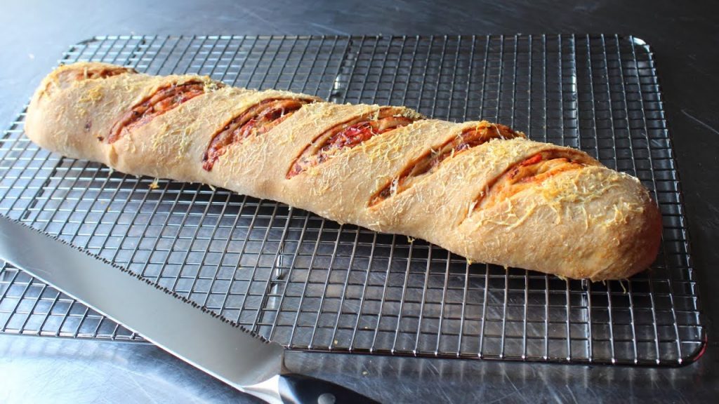 Salami Bread How to Make a Stuffed Bread Recipe