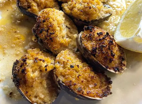 Baked Clams Oreganata