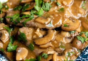 Pork Scallopini with Mushrooms and Marsala Sauce ...