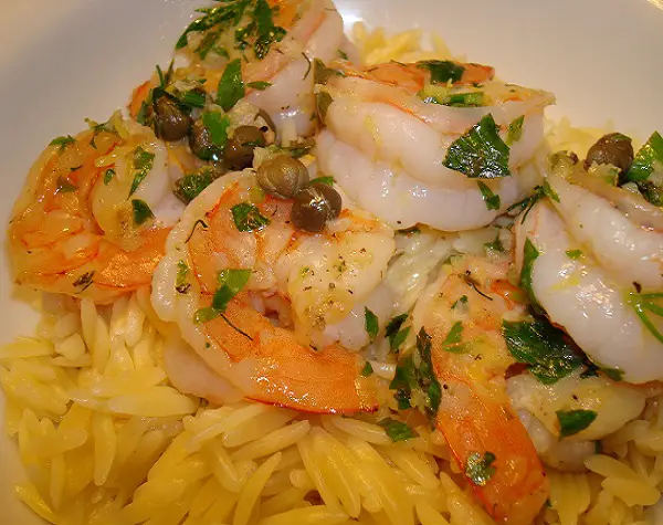 Shrimp Saute with Orzo - everybodylovesitalian.com